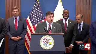 Trump says Illinois governor and Chicago mayor should be jailed as they oppose Guard deployment