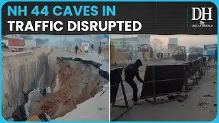 Highway Shocker: NH 44 Road Caves in Near Attibele