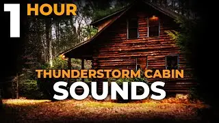 Rain & Thunderstorm Sounds - 1 Hour of Heavy Rain - Sounds for Sleep, Study and Relaxation