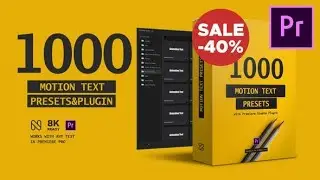 Text Presets Premiere Studio Plugin By VideoHive