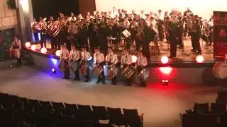 Fanfare du Lycée militaire d'Aix en Provence - Musique des parachutistes - Lassus Trombone