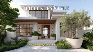 Тур Дженнифер Лопес по особнякам Modern Classic | Гламур встречает тёплые нейтральные тона