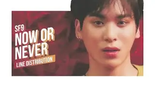 SF9 - Now or Never Line Distribution (Color Coded) | 에스에프나인 - 질렀어