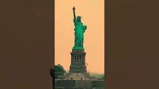 Statue of Liberty time laps video from 300 photos shot on ferry | Sony A7III 70 - 200 MM