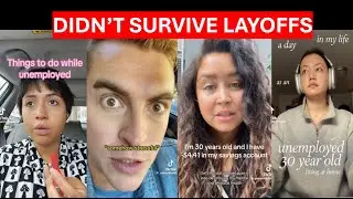 Life After Layoffs- UNEMPLOYMENT Wave (tiktok rants)
