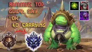 How to play Rammus Top Lane: Say 