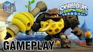 Skylanders Swap Force Lightcore Bumble Blast Gameplay