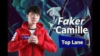 FAKER TRYS OUT CAMILLE TOP VS ILLAOI TOP BUT 2 SAMSUNG PLAYERS ARE GIVING HIM A HARD TIME!