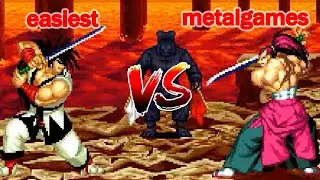 SS2 - easiest vs metalgames - FT2 High Lvl Gameplays - Samurai Shodown II
