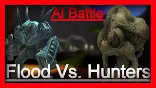 AI Battle - Flood VS. Hunters (Halo CE)