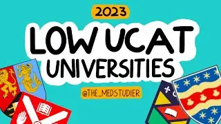 LOW UCAT? WHERE TO APPLY ! - 2023