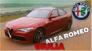 Alfa Romeo Giulia - маленькая Ferrari, динамика альфа ромео джулия - автообзор 2020