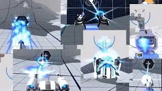 All Giant Robocraft Weapons At 25% Speed
