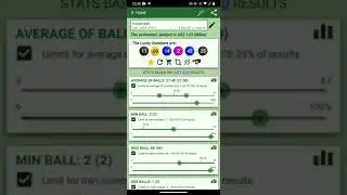 Lottery app to generate numbers and check statistics of results for 320 lotteries around the world.