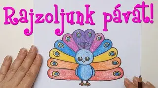 Rajzoljunk pávát!