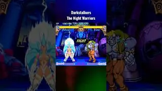 【#TAS】DARKSTALKERS THE NIGHT WARRIORS - FELICIA COMBOS #shorts #darkstalkers #felicia