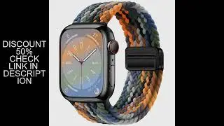 Braided Strap For Apple Watch Band 44mm 40mm 45mm 49mm 41mm 38 buckle Bracelet iWatch Series se 7 3