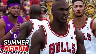 NBA 2K20 Summer Circuit #8 &mdash; CHICAGO BULLS ВСЕХ ВРЕМЕН! 99 Майкл Джордан и MVP РОУЗ!
