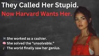 A Cashier Solved Harvard&rsquo;s Hardest Problem in 30 Seconds 😳 &ndash; English Listening Practice