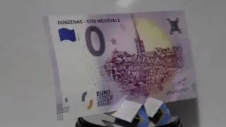 Billet Euro Souvenir UEJJ 2018-3 DONZENAC - CITE MEDIEVALE