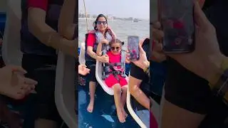 Anaya Ne Ki Mumbai Mein Juhu Beach Par Boating 🚤