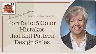 5 Color Mistakes That Kill Surface Pattern Design Portfolios (And How to Fix Them)