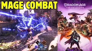 Dragon Age: The Veilguard MAGE Gameplay - Combat Showcase