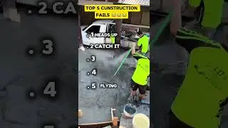 Top 5 construction fails 😂#viral #shorts #shortvideo #funny #fail #smile #top5