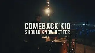 Comeback Kid - Should Know Better (LIVE) - Loren Legare (Drum Cam)