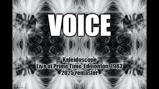 VOICE - Kaleidoscope ft. Dwayne Goettel. Live at PrimeTime, Edmonton  1983.