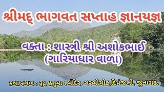 શ્રીમદ્ ભાગવત સપ્તાહ જ્ઞાનયજ્ઞ | ભાગવત સપ્તાહ નું રસપાન | Gujarati Vlog |