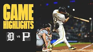 Bryan Reynolds Hits 100th Career Home Run in Win | Pirates vs. Tigers Highlights (4/8/24)