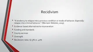 California's Corrections Realignment