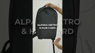 PERFECT DUO: Alpaka METRO backpack + HUB, minimalist, professional, simple