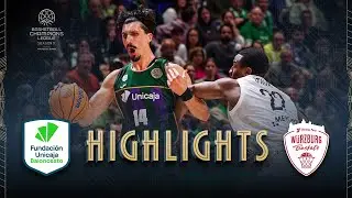 Unicaja v Fitness First Wurzburg Baskets | Round of 16 | Highlights | #BasketballCL 2026