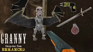 Using All New Weapons against Nosferatu Bat in Granny 2 Enhanced New Update