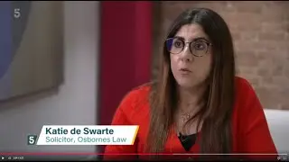 Channel 5 news coverage on unclaimed Premium Bond prizes