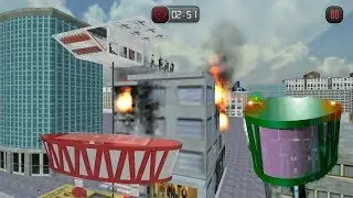 ► Futuristic Gyroscopic Bus City Fire Rescue Android Gameplay