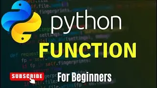 Learn Function In Python | How To Declare Function | For Beginners | Web Development Lecture - 15