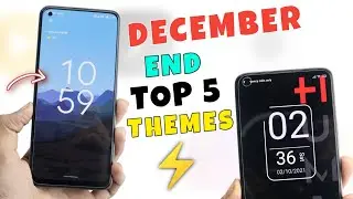 Realme UI 3.0 New TOP 5 CUSTOMIZATION THEMES | ANDROID 12 THEMES | OnePlus Themes for Realme & Oppo