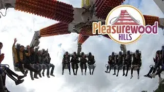 POV of Fireball at Pleasurewood Hills in 2019 - 4k Hypersmooth