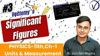 💥Significant Figures🔥|Rules, Tricks| Class 11 Physics|#rrb #ssc #education By-Er. Manish Gupta
