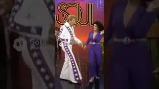 Evil Kenevel dancing with Elizabeth Taylor on soul train
