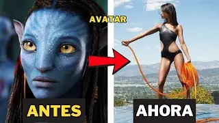 🔵 Así Lucen Hoy los Personajes de Avatar (2025) – ¡Antes y Después Increíble! 🔄