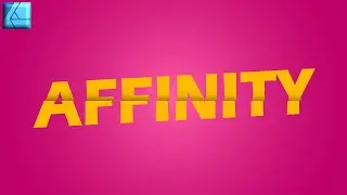 Text Schnitt Effekt | Affinity Designer Tutorial Deutsch