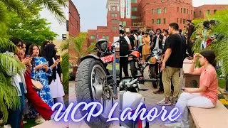 UCP Auto ShOw Lahore | University Of Central Punjab | Biker