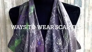 Way to Wear Scarves