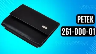 Жіноче портмоне Petek 261-000-01 чорний