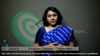 Soft Skill Trainer - Tejaswini @ TD