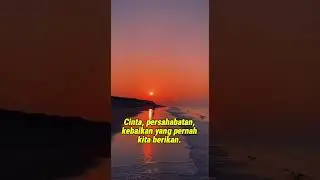 Jejak Kaki di Pantai / Footprints on the Beach #reels #RefleksiDiri #InspirasiHidup  #JejakKebaikan